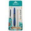 ZPStyle Retractable Click Pencil Eraser, Blue Body, Pack of 1,