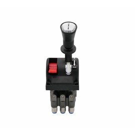 Mytee Products Cabin Control Valve - Dump Control Truck Tipper System - Single Lever Hoist Air Control Valve with 3 Axis (No PTO Switch)