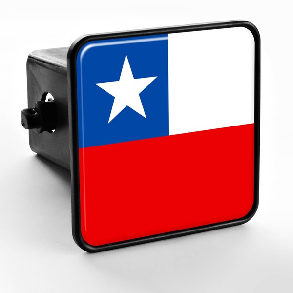 ExpressItBest Trailer Hitch Cover - Flag of Chile (Chilean)
