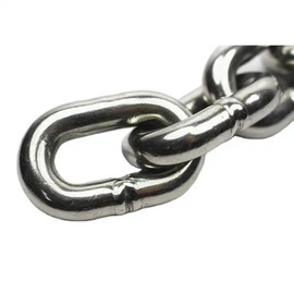 Smart Choice Marine ASI 316 Stainless Steel BBB 1 DIN766 High Test Marine Anchor Chain Choose Size and Length (1/4" BBB 1 DIN766, 010 feet)
