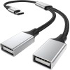 MOGOOD USB C Splitter type c to Dual USB A