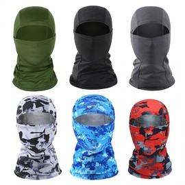 Tactical Balaclava Hat - Cross-border Style - Tactical Flight LF1052 - One Size/Average Camouflage Red 3ea