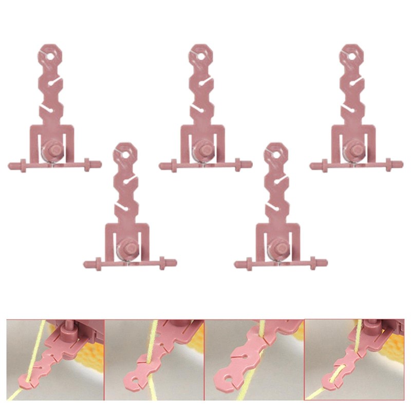 Perfeclan 5x Knitting Machine Wire Rack 48,DIY Knitting Board Rotating