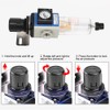 Mechanical Valve G Series Pressure Regulator Pneumatic Tool Aluminum Alloy
