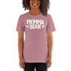 CRADLE PLUS PREGNANCY BABY & TODDLERS Momma Bear T-Shirt (Wine,