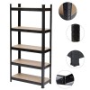 Unbranded 5 Tier Metal Shelving Rack Unit Garage Storage Shelf