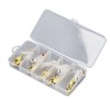 5pcs Metal VIB Fishing Lure Professional Rotating Sequins Lure Bait