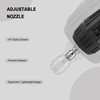 Raincovo Adjustable Pressure Washer Nozzle 6-in-1, Stainless Steel, Quick-change Over