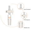 XCD Vacuum Flow Control Adapter, Lab Glass Adapter with PTFE