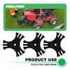 Andorm Star Edger Blades 9 x 5/8 Center Hole Universal