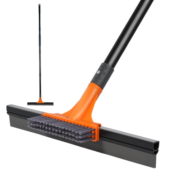 Rubber Floor Squeegee for Concrete Tile Floor, Large Water Squeegee