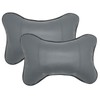 Vastsea Pack of 2 PU Leather Neck Cushion, Car Neck