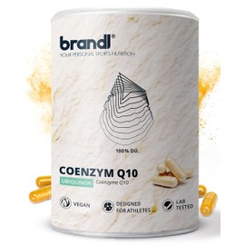 brandl brandl? Coenzym Q10 Kapseln hochdosiert | Q10 Ubiquinon 200mg pro Kapsel | Vegan & Abgefllt in DE | 120 Stk.
