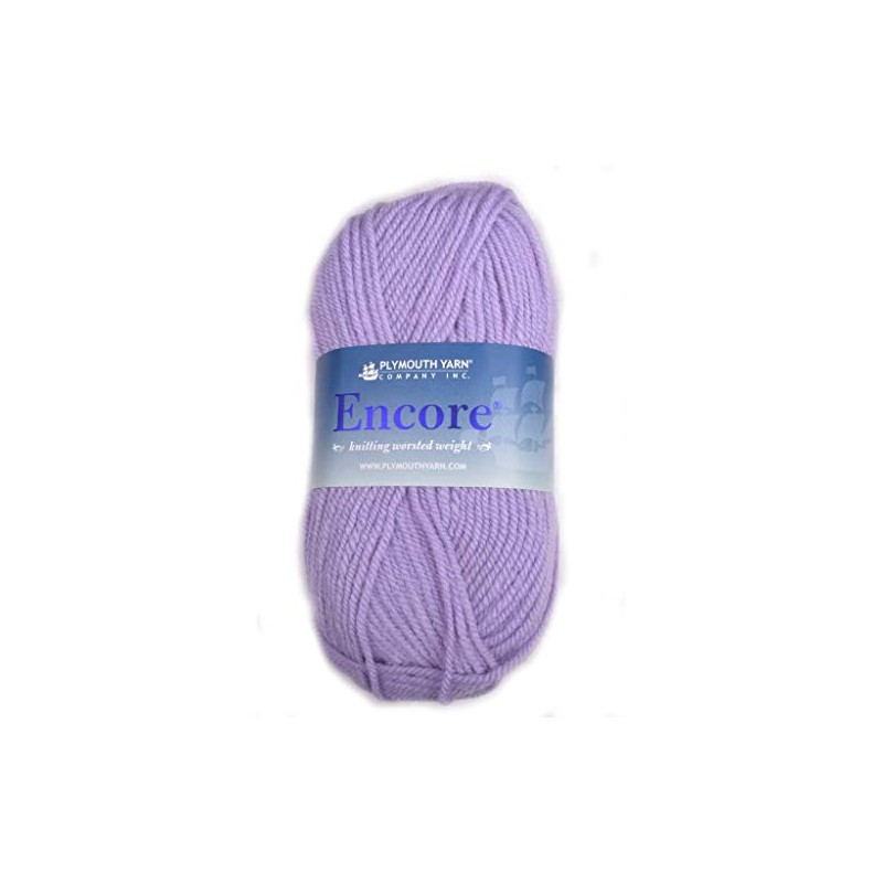 Plymouth Yarn - Encore Worsted - Light Lavender 233