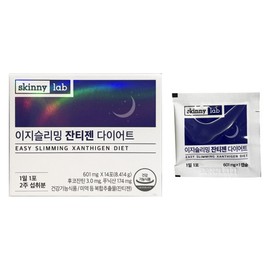 Skinny Lab 스키니랩 이지슬리밍 잔티젠 601mg x 14포 1개 / 써클 Skinny Lab Easy Slimming Zantigen 601mg x 14 Packs 1 Unit / Circle