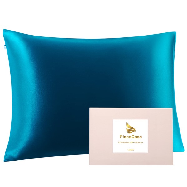 PiccoCasa 22 Momme 100% Silk Pillowcase Hair and Skin Care