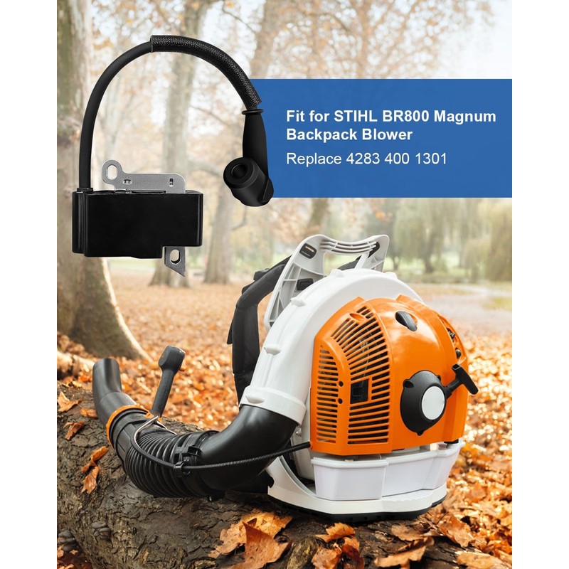 Ignition Coil Fit for STIHL BR800 Magnum Backpack Blower Replace