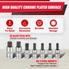 EACELIY 64PCS 1/4,3/8&1/2” Master Torx Bit Socket Set and External