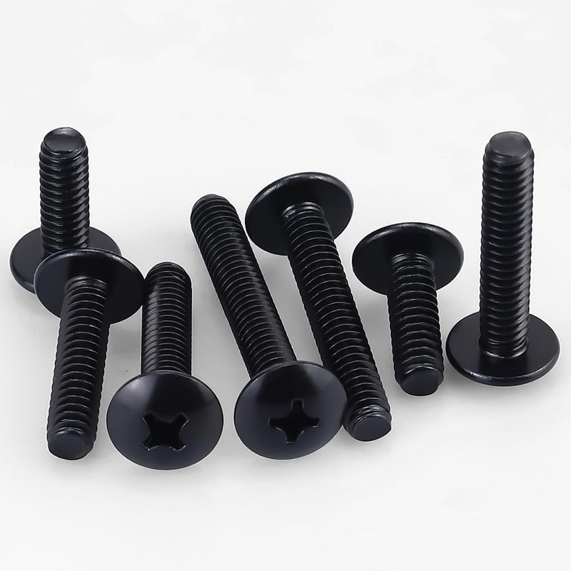 M5-0.8 x 16mm Truss Head Machine Screws, Stainless Steel 304,