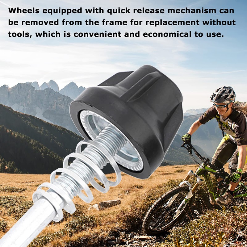 Honiwu Quick Release Skewer Set, 1 Pair Wheel Hub Front