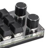 Programmable Macro Keyboard 2 Knobs Blue Switch Black 12 Keys