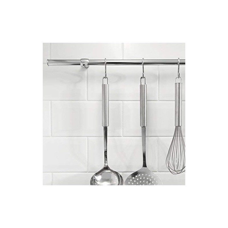 Gedotec Design Kitchen Railing Chrome Railing System | Chrome-Plated Polished