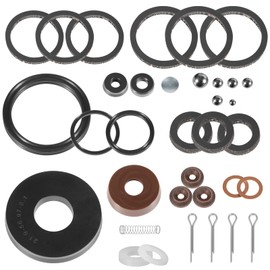 JIAD Floor Jack Seal Replacement Kit Suitable for 93657 4 Ton Lincoln/Walker Floor Jack Seals,for Cylinder Repair Rebuild Seal Kit
