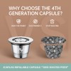 Reusable Nepresso Capsules - i Cafilas Stainless Steel Refillable Pods