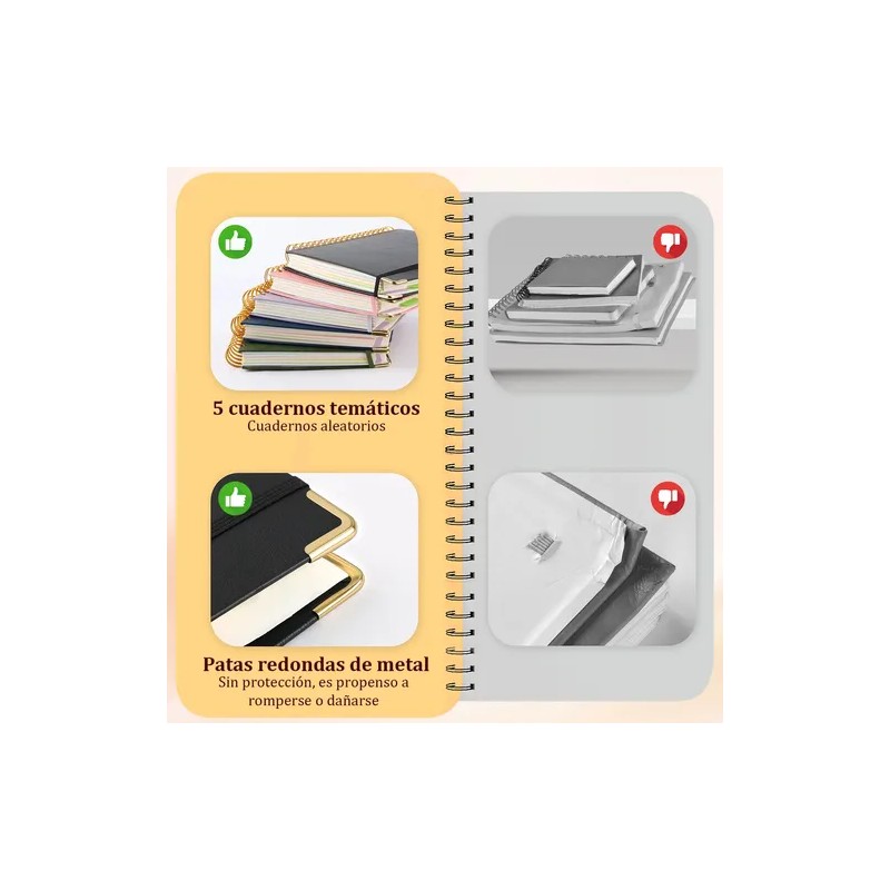 Cuaderno Profesional Libreta Universitaria 5 Color 300 Hojas