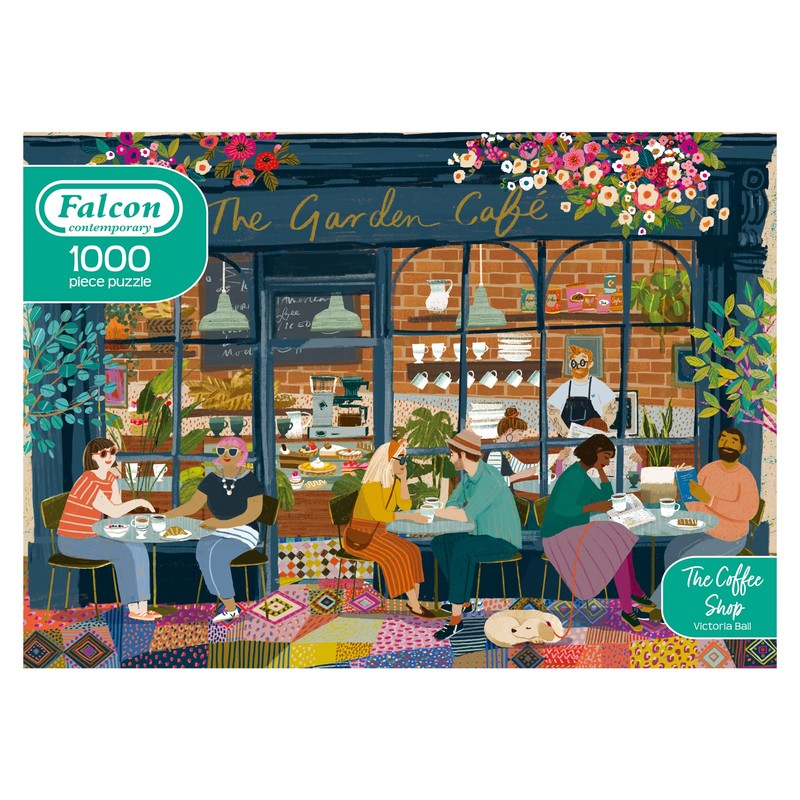 Jumbo, Falcon Contemporary - The Coffee Shop - 1000pc Jigsaw
