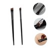 Baluue 3sets Angled Eyebrow Brush Makeup Brushes for Precise Eyeliner