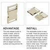 METALLIXITY Side Quick Release Buckle (3.8cm/1.5") 1Pcs, Metal Adjustable Buckles