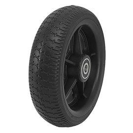 RiToEasysports Patinete Eléctrico de 6,5 Pulgadas, Rueda de Patinete Eléctrico Antideslizante a Prueba de Explosiones de Goma Sólida con Cubo para Reemplazo
