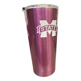 Boelter Brands Mississippi State Bulldogs 20 Oz Ultra Tumbler, Pink