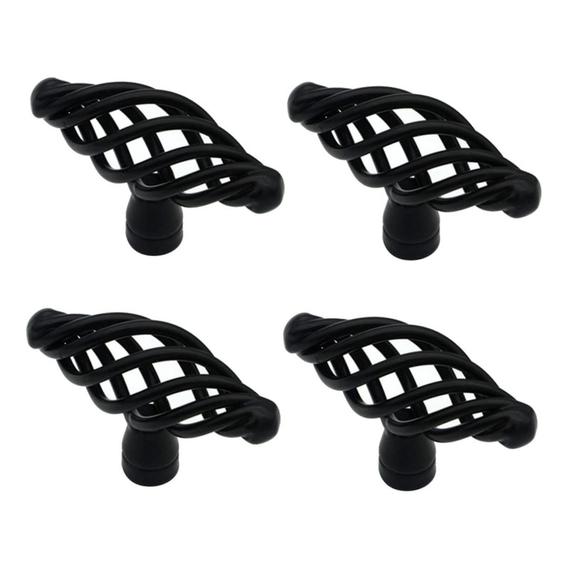 DOITOOL 4pcs Bird Door Knobs Creative Pull Handles Drawers Cabinets