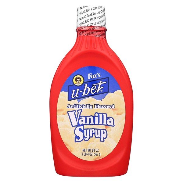 Fox Syrup, Vanilla, 20-Ounce Bottle