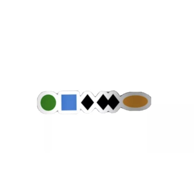 Unbranded Ski Terrain Resort Mountain Symbol Stickers 4” Car/ Computer