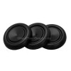 American Manufactured Black (Ebony) Grand Piano Caster Cups 5" Set of 3