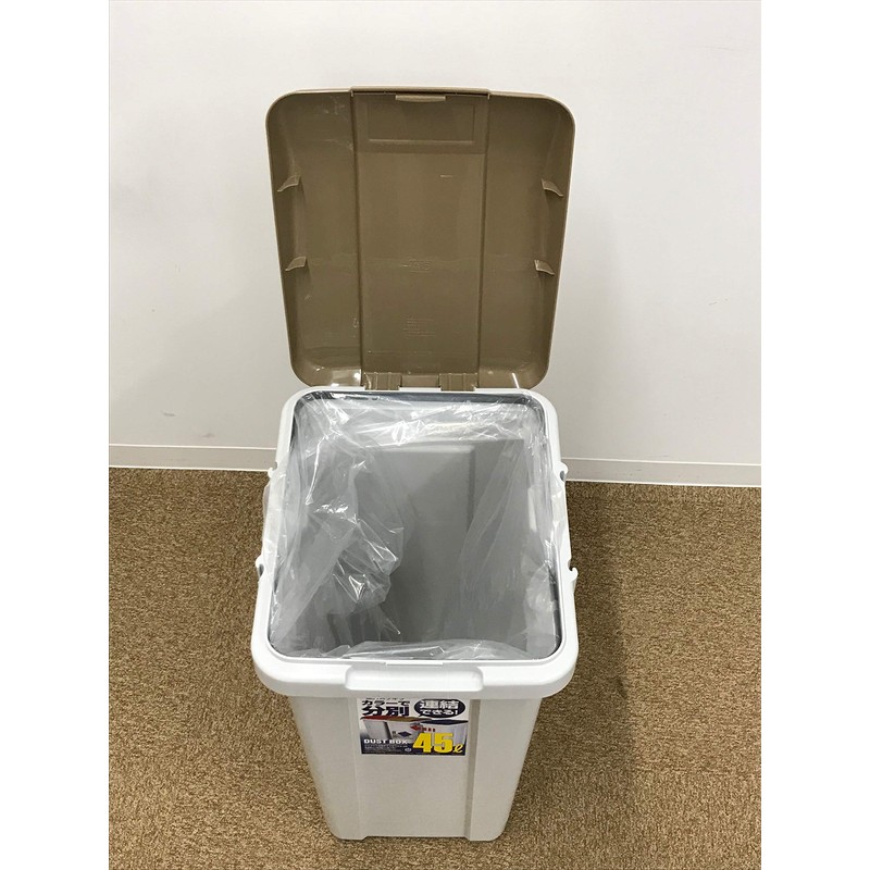 Ordi P-65 Trash Bags, Thick, Transparent, Clear, 10.9 gal (45