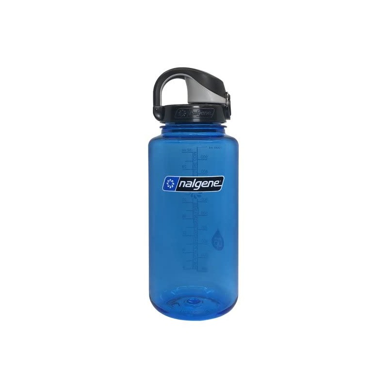 Nalgene 32 oz. Sustain Wide Mouth Slate Blue with Black