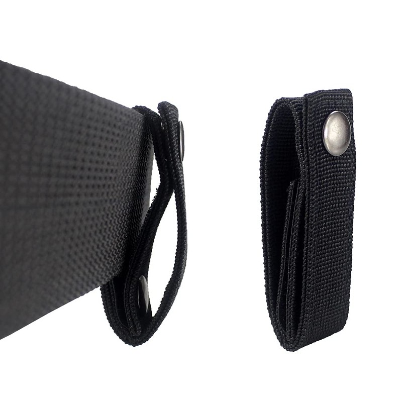 Depring Molle Handcuff Strap Holder Strong Metal Snap Fastener for