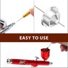 Piriuuo Multi-Purpose Airbrush Cleaning Kit, Spray Cleaning Repair Tool Airbrush