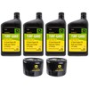 John Deere Original Equipment Double Oil Change Kit - (4)