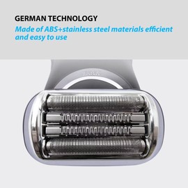 Series 9 92S 92M Replacement Foil Cutter Head Shaving Head Razor Blades for Braun 9 series shavers:9030s/9040s/9050cc/9070cc/9075cc/9095cc/9090cc/9093s/9240s/9242s/9280cc/9290cc/9295cc/9296cc(Black)