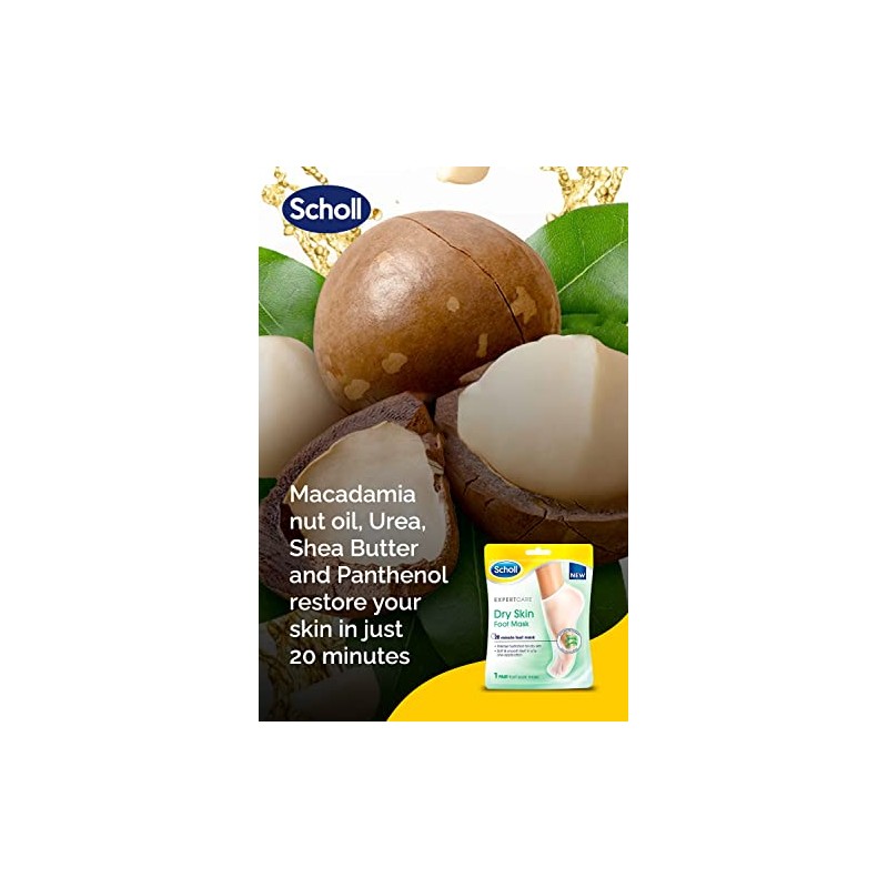 Scholl Foot Mask Intensive Treatment, Pack of 6