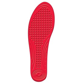 Sorbothane Shock Stopper Full Strike Insoles Mehrfarbig Rot/Grau 36