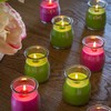 Pack of 4 Scented Candles Coconut Scented Candles in Glass