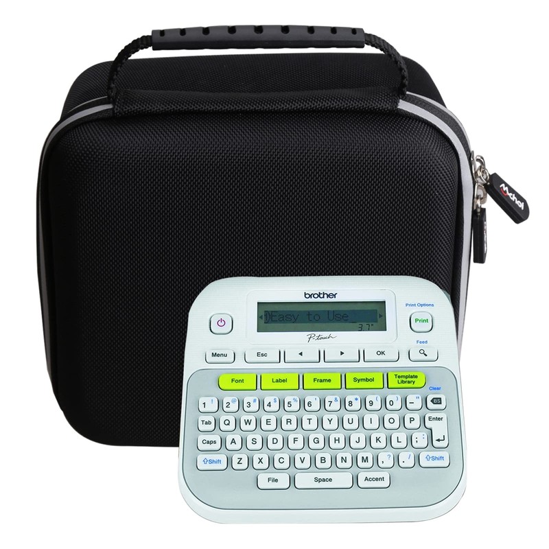 Mchoi Hard Portable Case Compatible with Brother P-Touch PTD210/PTD220 Label