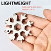 Gifts for Men, FODARSAI 18-in-1 Snowflake Multitool, Stocking Stuffers for