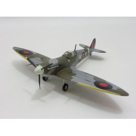 EASY MODEL 1/72 スーパーマリン スピットファイア Mk.Vb 標準翼型 1942 第121イーグル飛行中隊 プラスチック製 塗装済み完成品 銀色 クラシック モデルキット